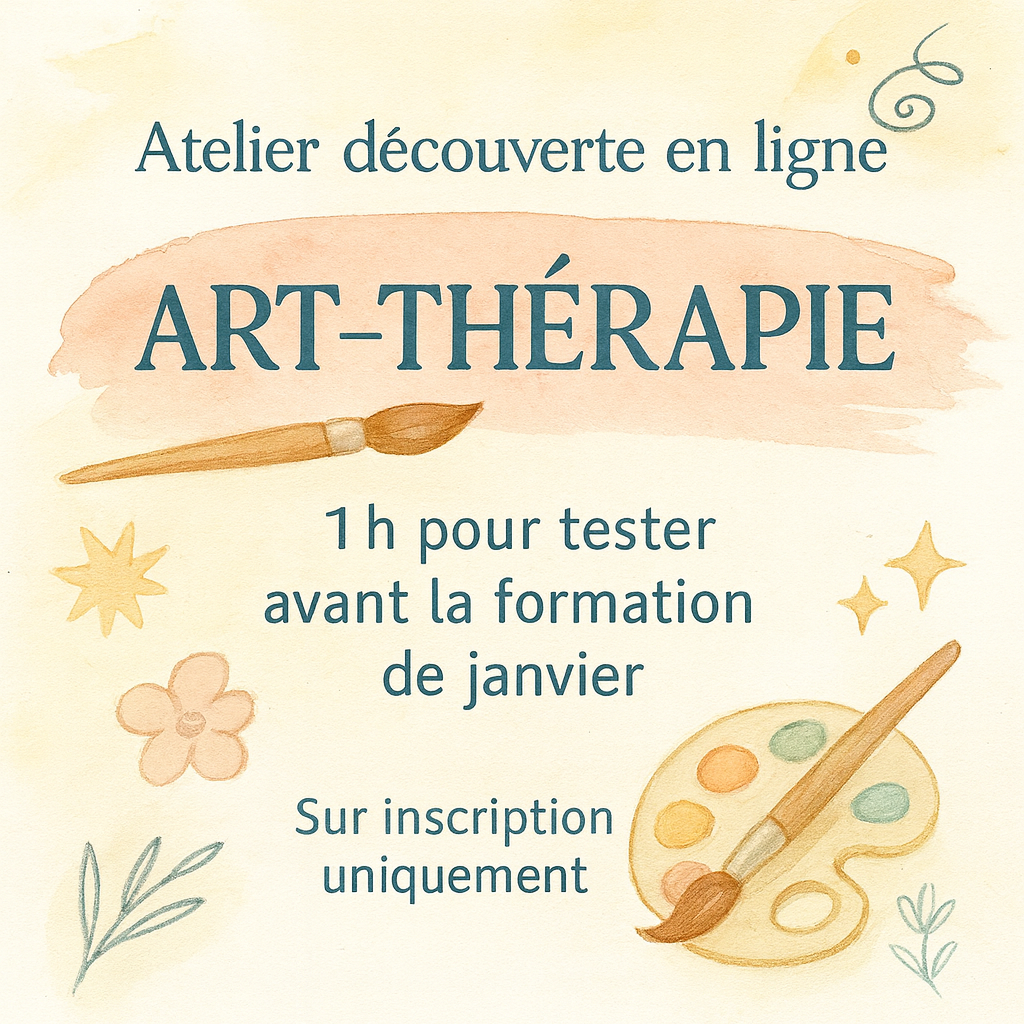 Atelier découverte en ligne de l'art-thérapie - Laurence Deglume - thérapeute