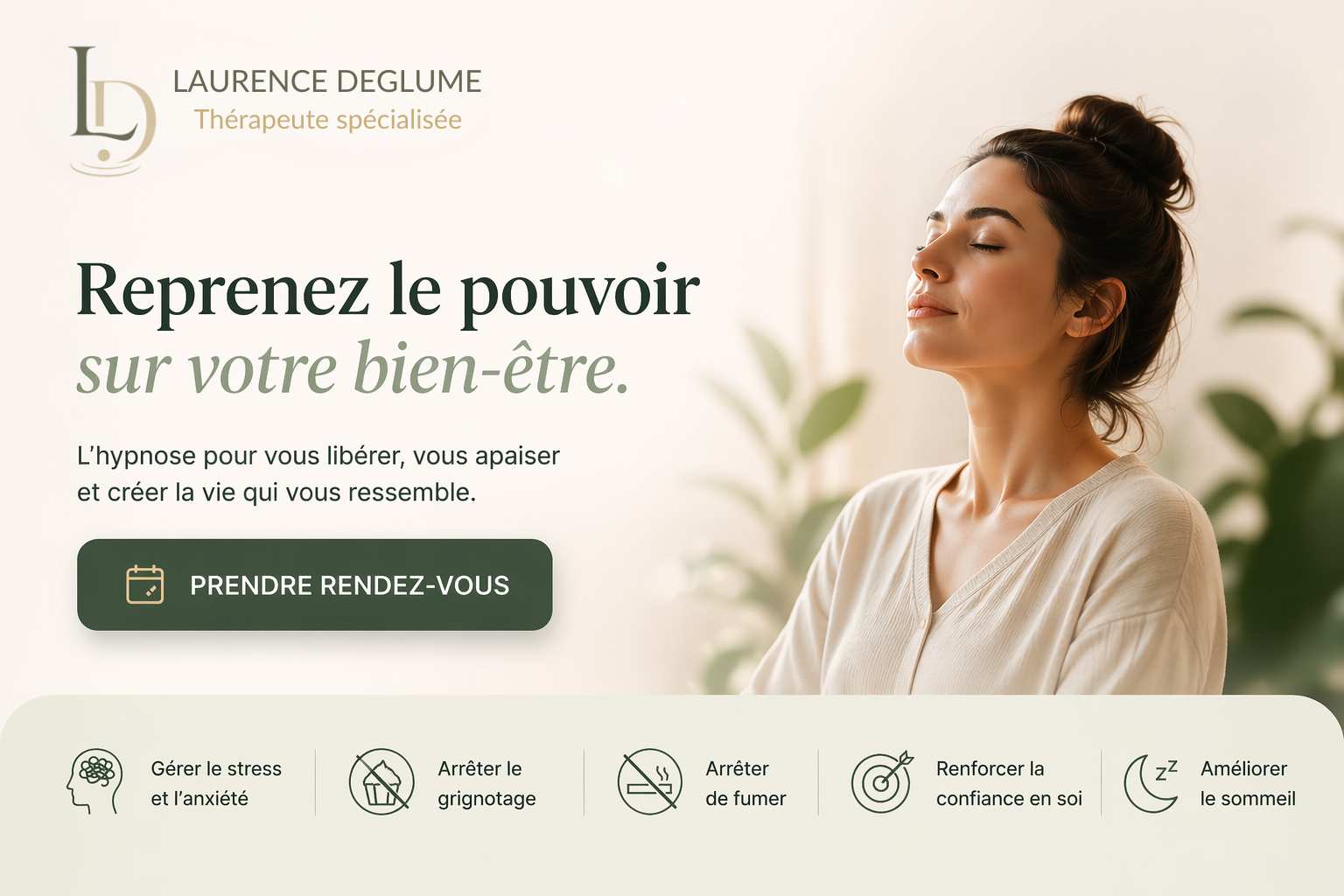 LAURENCE DEGLUME header